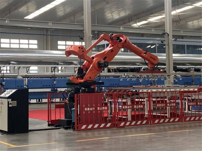 領(lǐng)標(biāo)科技巖板3mm巖板智能生產(chǎn)線成功點火！_7