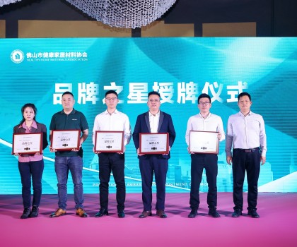 榮譽時刻｜維羅生態(tài)磚榮膺健康家居品質榜·品牌之星