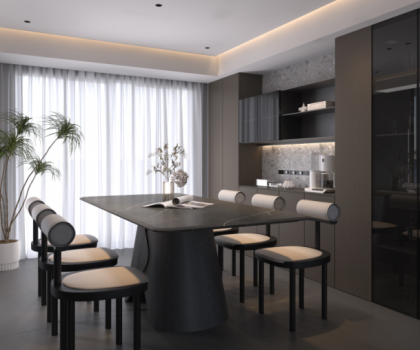 高顏值+強(qiáng)收納，美出新高度的餐邊柜設(shè)計